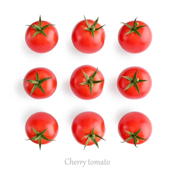 Tomates cereja vermelhos frescos — Fotografia de Stock