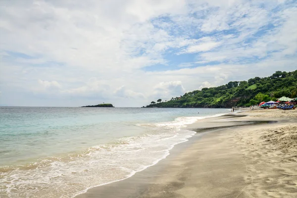 Wit zandstrand — Stockfoto