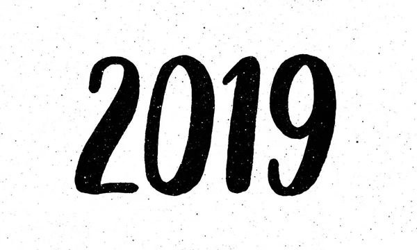 Calligraphie du Nouvel An 2019 du Cochon — Image vectorielle