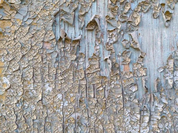 Peeling paint tekstury na pokładzie drewna — Zdjęcie stockowe