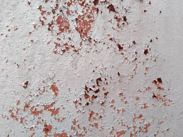오래 된 페인트로 녹슨 금속 질감을 풍 화 — 스톡 사진