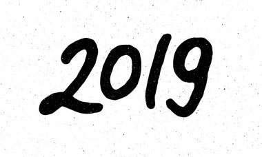 Hat için 2019 yeni yıl domuz