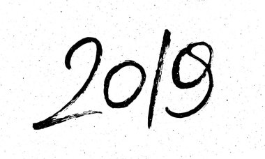 Hat için 2019 yeni yıl domuz