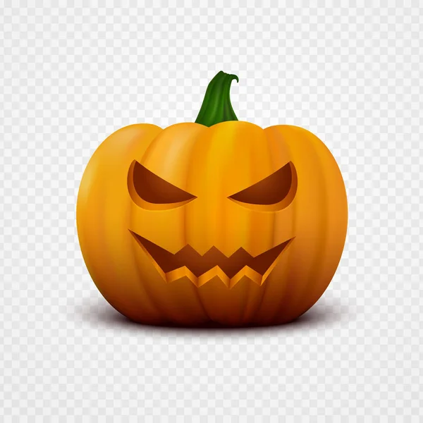 Vecteur réaliste Halloween Citrouille — Image vectorielle