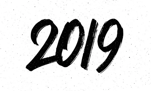 Calligraphie du Nouvel An 2019 du Cochon — Image vectorielle