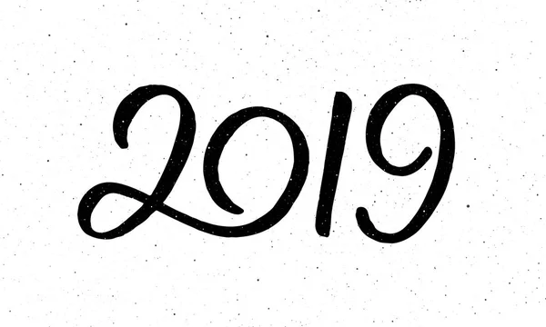 Caligrafía para 2019 Año Nuevo del Cerdo — Vector de stock