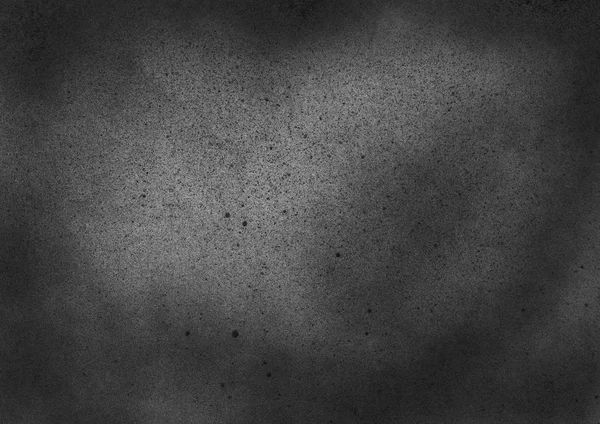 Subtile Maserung Abstrakter Schwarz Weißer Grunge Hintergrund Dunkle Farbspritzpartikel Auf — Stockfoto