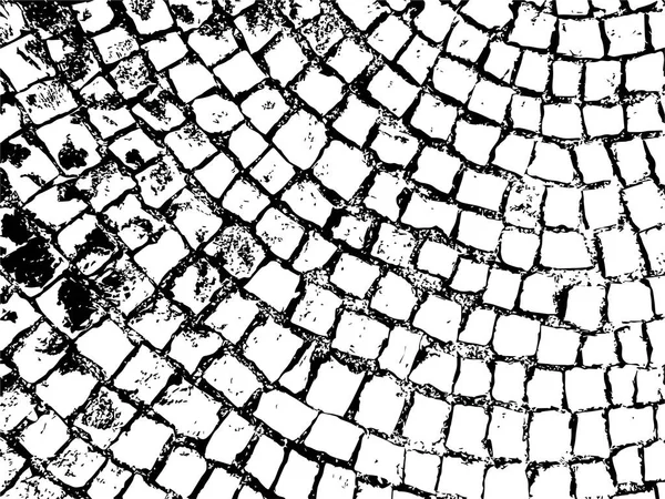 Pavimentazione pietra modello vettoriale sovrapposizione texture — Vettoriale Stock