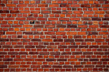 Eski tuğla duvar fotoğraf. Vintage doku