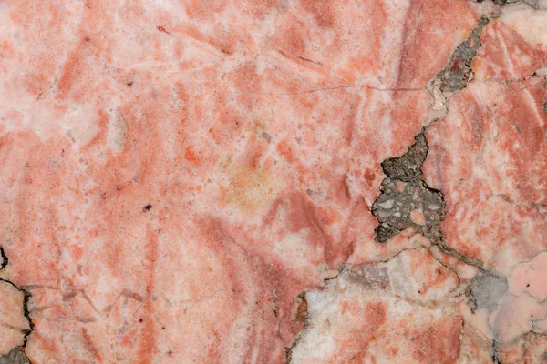 Pierre de marbre rose texture close-up — Photo