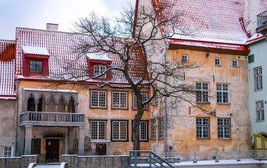 Tallinn Estonya kalesieski şehir mimarisi