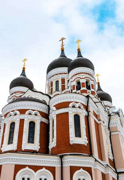 Catedral Alexander Nevsky em Tallinn, Estónia — Fotografia de Stock