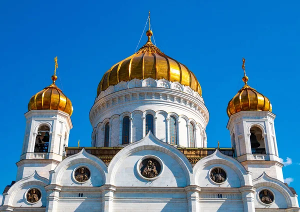 Catedral de Cristo Salvador em Moscou, Rússia — Fotografia de Stock