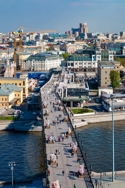 Міський пейзаж центру Москви. Пам'ятки Росії — стокове фото