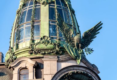 Singer House in Saint-Petersburg, Rusya