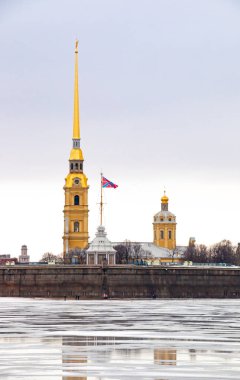 Saint-Petersburg Rusya'da Peter ve Paul kale