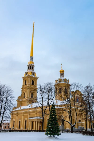 Peter and Paul cathedral, Saint-Petersburg, Russia — Stock Photo, Image