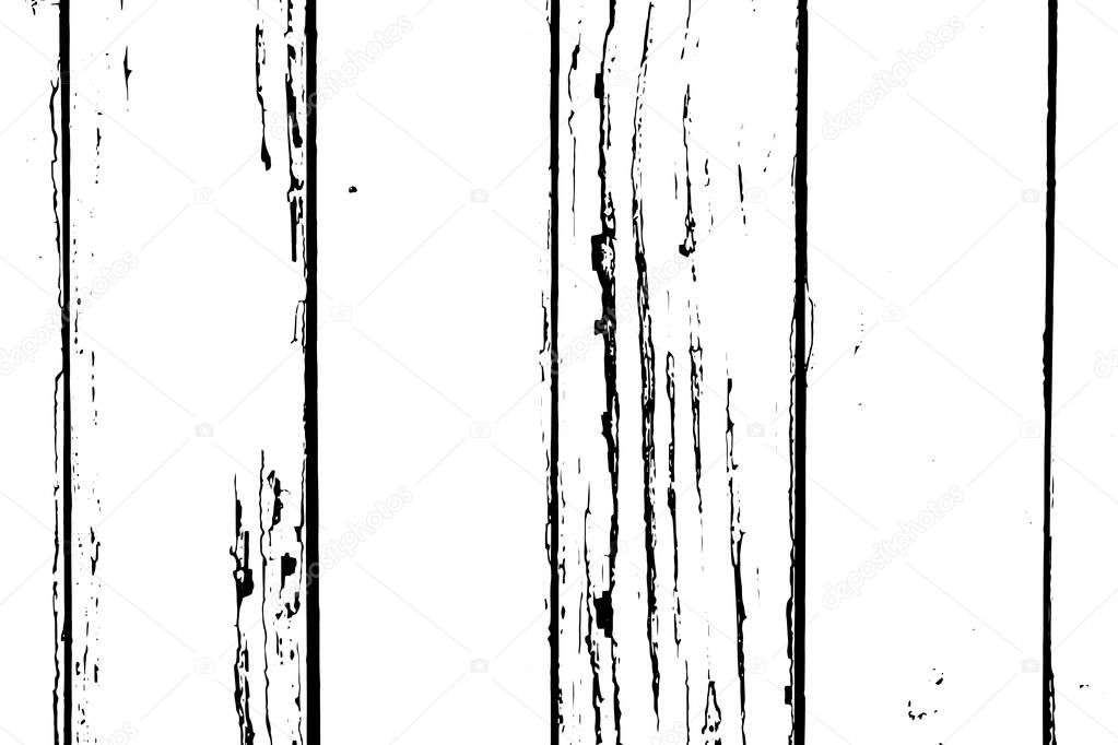 Wood planks isolated vector texture overlay