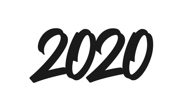 Caligrafía para 2020 Año Nuevo de la Rata — Vector de stock