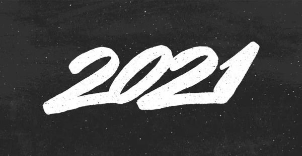 Caligrafía para 2021 Año Nuevo del Buey — Vector de stock