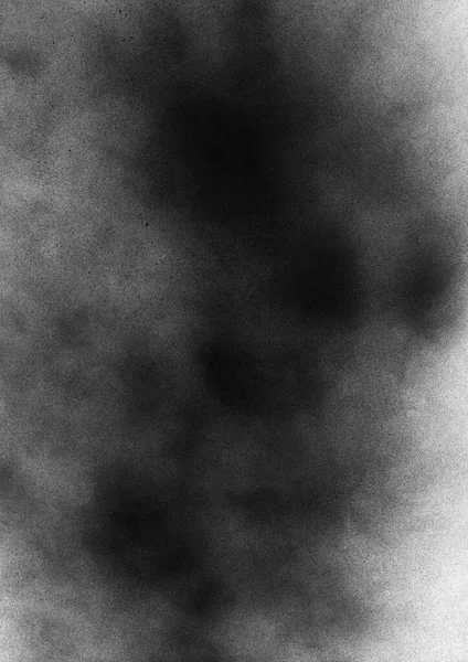 Textura Grano Sutil Pista Pulverización Negra Sobre Papel Blanco Partículas — Foto de Stock