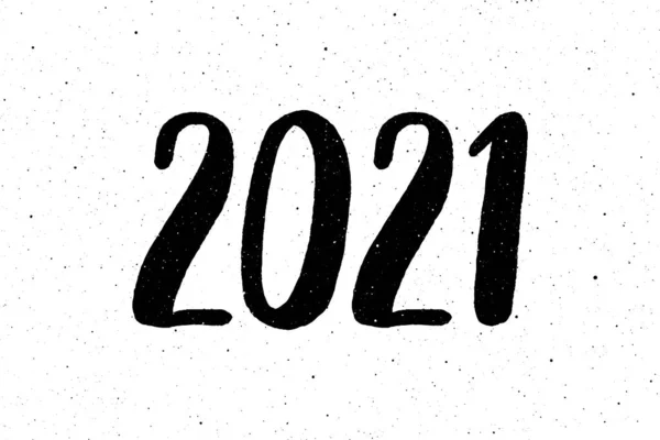 2021 Новим Роком Окса Дизайн Вітальних Листівок Китайською Каліграфією Відпочинку — стоковий вектор
