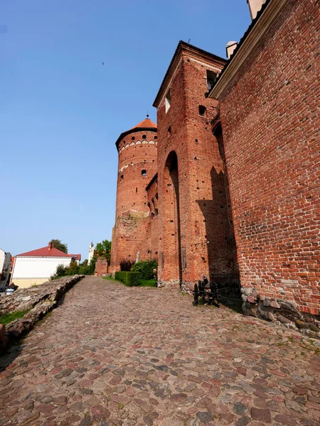 Hrad Reszelu Hrad Reszel Nachází Břehu Řeky Sajny Jihovýchodní Části — Stock fotografie