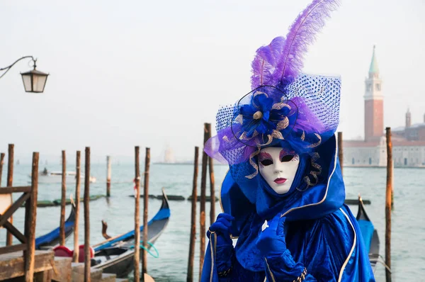 Belo carnaval em Veneza em 2019 Imagens Royalty-Free