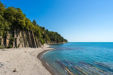 Kiselev Rock plaj manzarası