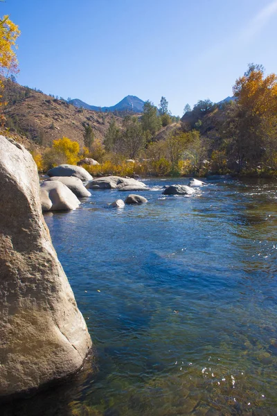 Mountain River in the Sierra Nevada Mountains, California, USA/ The Sierra Nevada is a mountain range in the Western United States.