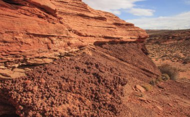 Glen Kanyon, kumtaşı oluşumları, ABD kaya oluşumu