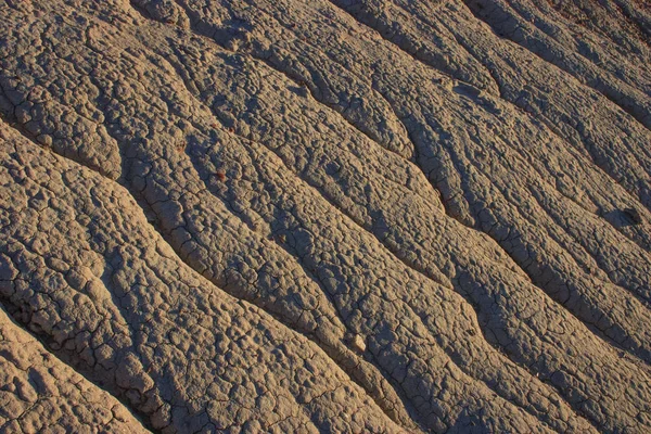 Nationalpark Versteinerte Wälder Lehmberge Zazytymi Wasserströme Lanshaft Lehm Arizona Uns — Stockfoto