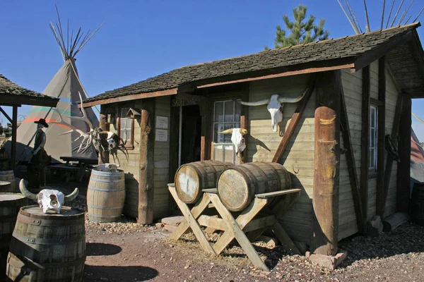 Usa Arizona Listopad 2009 Silniční Úložiště Antické Starožitnosti Suvenýry Arizon — Stock fotografie