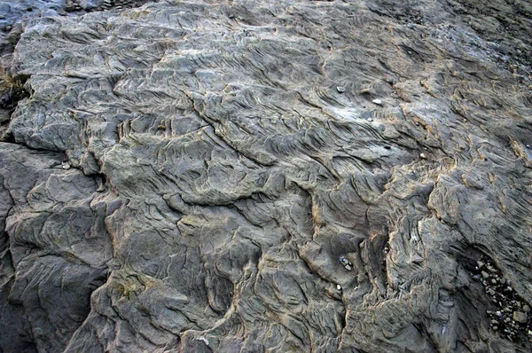 Struktur Der Sedimentgesteine Vulkanischer Lava — Stockfoto