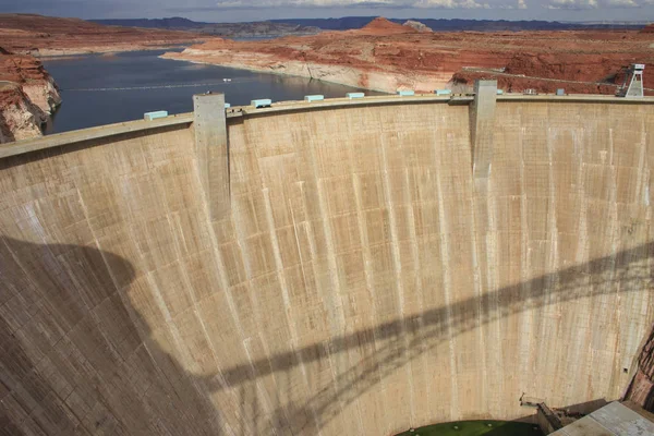 Arizona Usa November 2009 Glen Canyon Dam Colorado River — Stockfoto