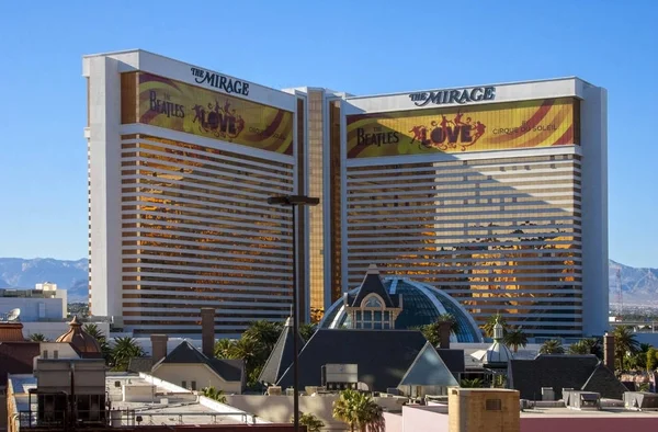Las Vegas Eua Dezembro 2009 Casino Hotel Mirage — Fotografia de Stock