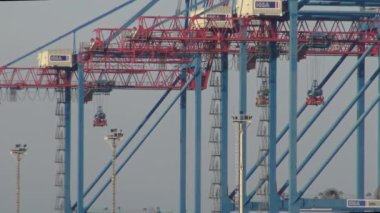 UKRAINE, ODESSA - 26 Kasım 2018: Odessa Ticaret Limanı Port Turnaları