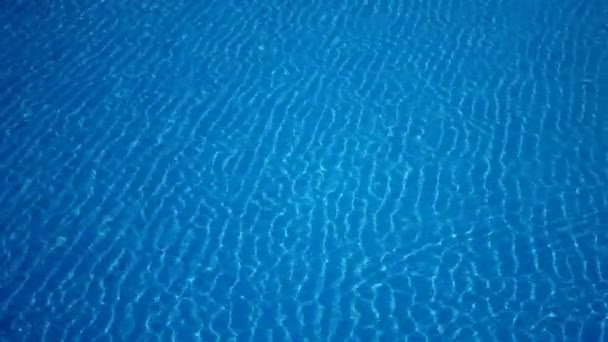 水池里的水 阳光反射 反射和眩目 池水中的阳光 — 图库视频影像