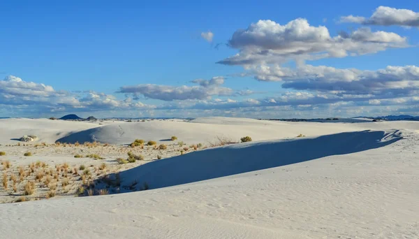 Wüstenlandschaft Aus Gipsdünen White Sands National Monument New Mexico Usa — Stockfoto