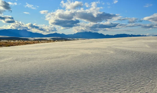Dunas Areia Gesso Monumento Nacional Das Areias Brancas Novo México — Fotografia de Stock