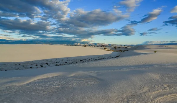 Dunas Areia Gesso Monumento Nacional Das Areias Brancas Novo México — Fotografia de Stock