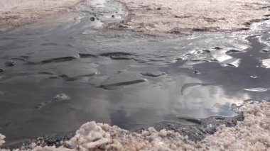 Kuyalnik haliçlerini kurutmak. Kuyalnik sanatoryumundan şifalı liman çamuru ile siyah su akar. Ekolojik sorun kuraklık. Ukrayna