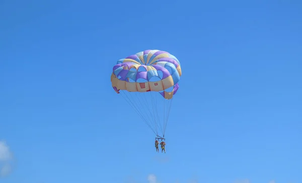 Punta Cana Dominikanische Republik Oktober 2018 Unbekannte Fliegen Einem Sonnigen — Stockfoto