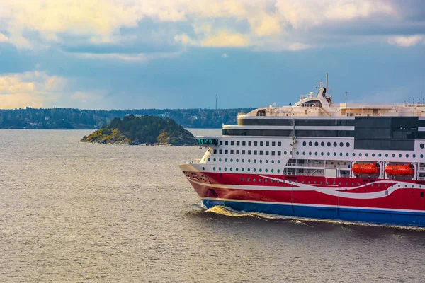 Stockholm Suède Mai 2019 Vue Des Skerries Fjords Scandinaves Depuis — Photo