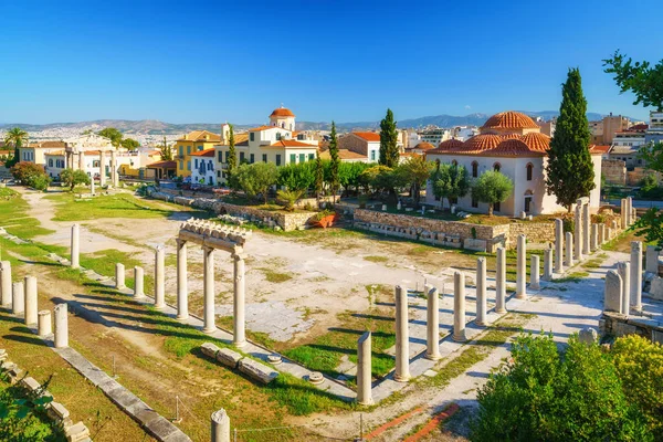 Ágora romana en Atenas, Grecia — Foto de Stock