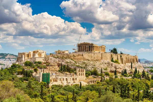 Acrópole de Atenas, grécia — Fotografia de Stock
