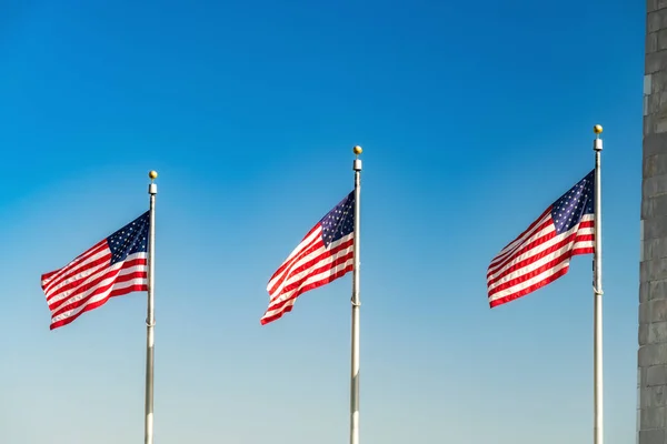 Flags of the United States — Stock Photo, Image