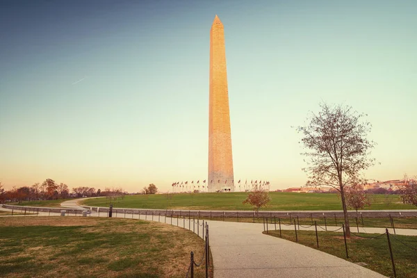 Washington Monument i Washington DC — Stockfoto