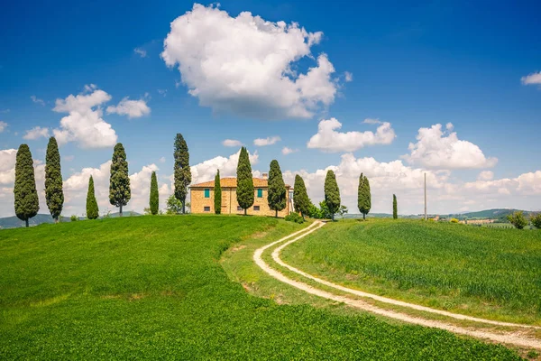 Toscana Primavera Paisagem — Fotografia de Stock