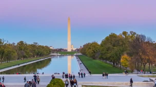 Monumento a Washington, EUA — Vídeo de Stock